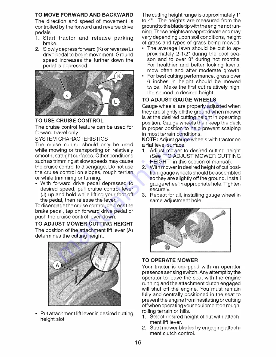 Craftsman 28991 Owner'S Manual Download Page 16