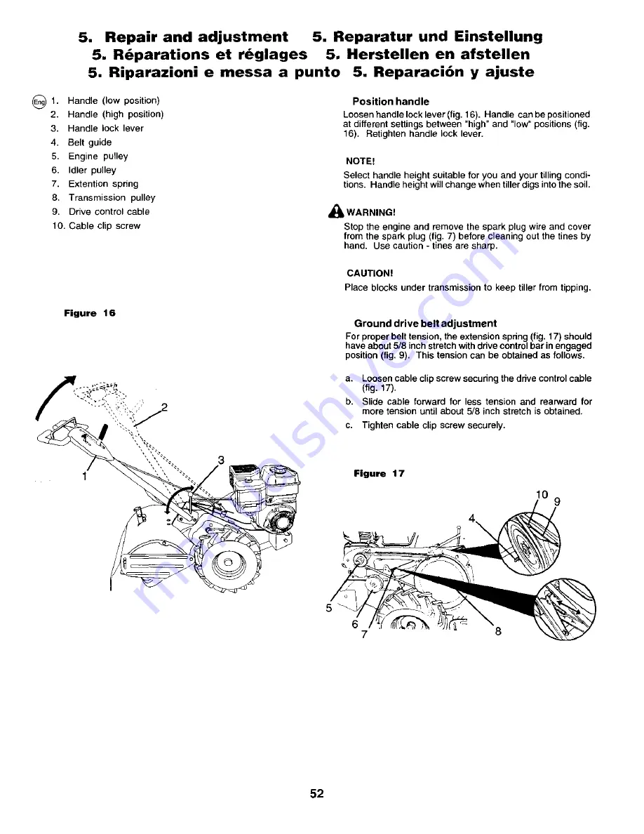 Craftsman 29358 Instruction Manual Download Page 52