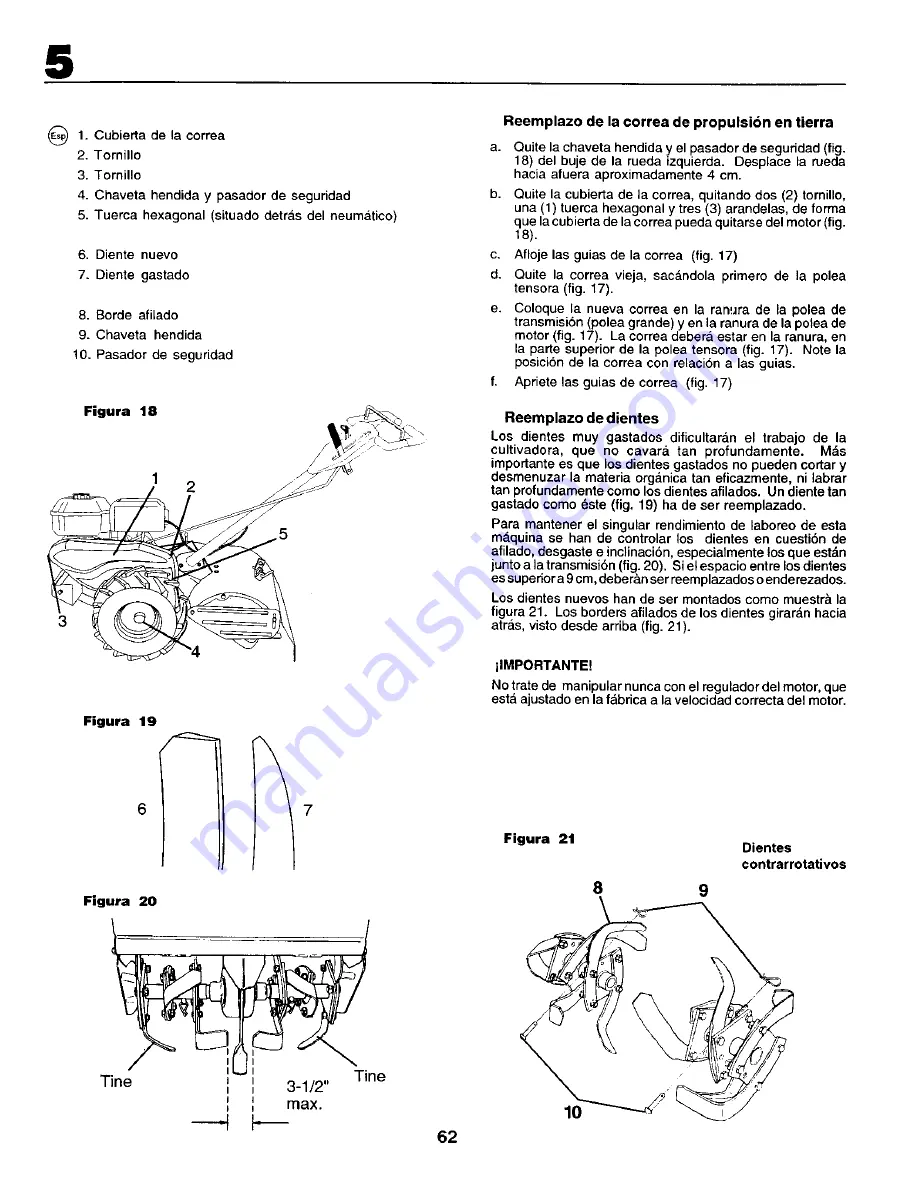 Craftsman 29358 Instruction Manual Download Page 62