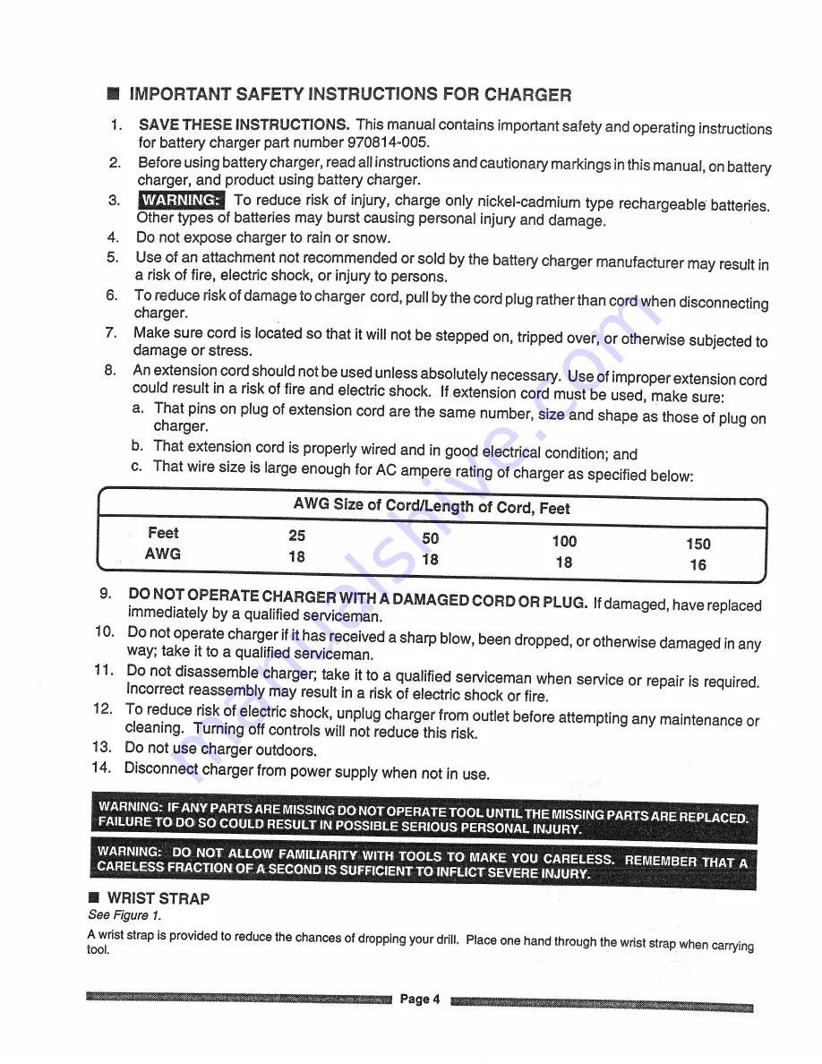 Craftsman 315.111890 Owner'S Manual Download Page 4