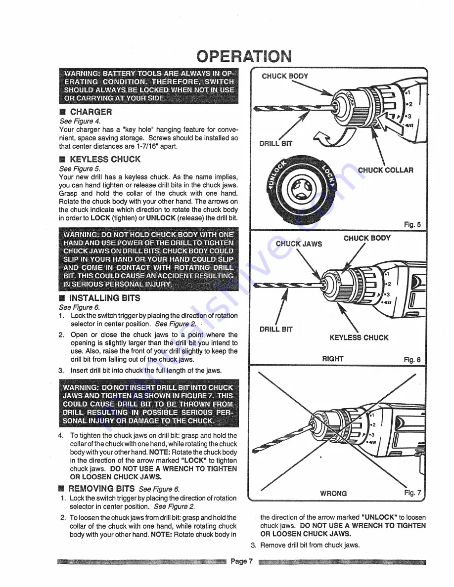 Craftsman 315.111890 Скачать руководство пользователя страница 7