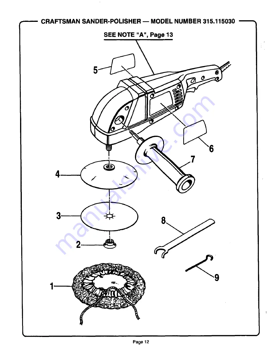 Craftsman 315.115030 Скачать руководство пользователя страница 12