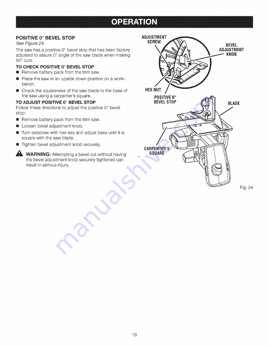 Craftsman 315.115780 Скачать руководство пользователя страница 19