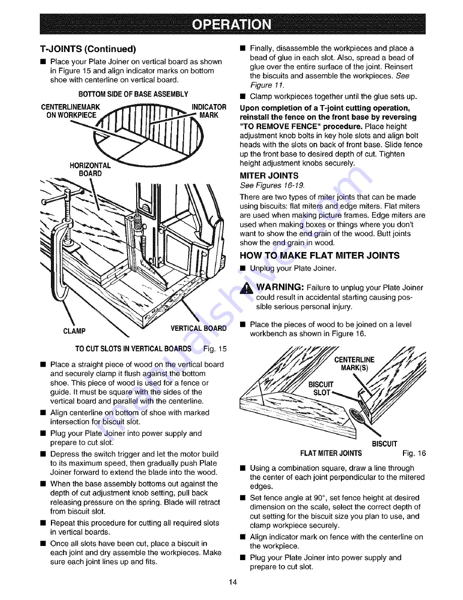 Craftsman 315.175011 Operator'S Manual Download Page 14