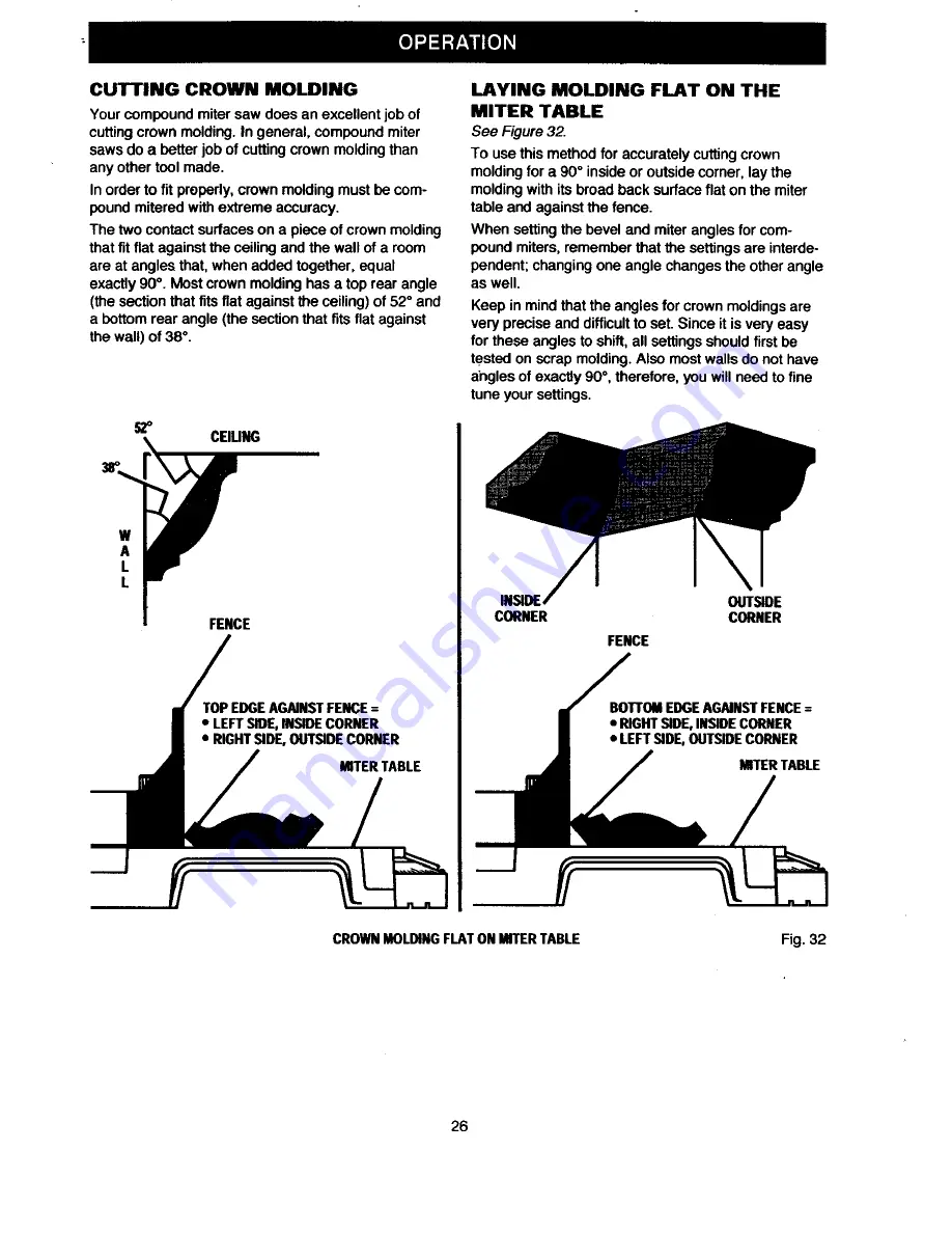 Craftsman 315.21208 Owner'S Manual Download Page 26