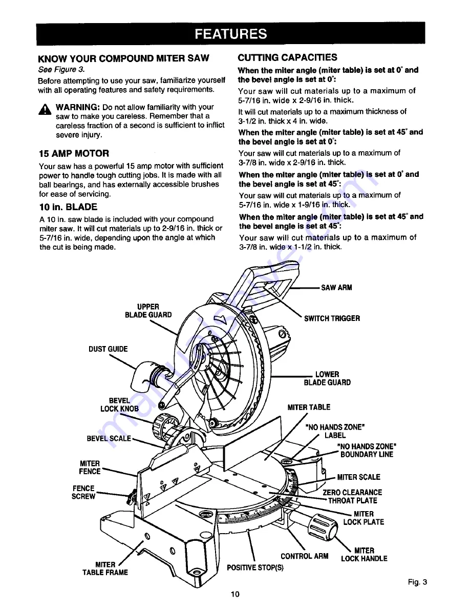 Craftsman 315.21213 Owner'S Manual Download Page 10