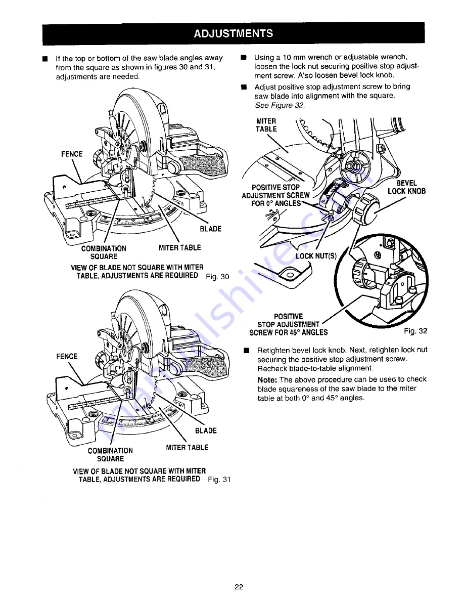 Craftsman 315.212180 Owner'S Manual Download Page 22