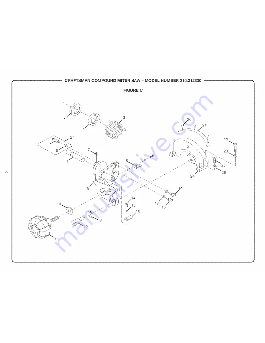 Craftsman 315.212330 Operator'S Manual Download Page 40