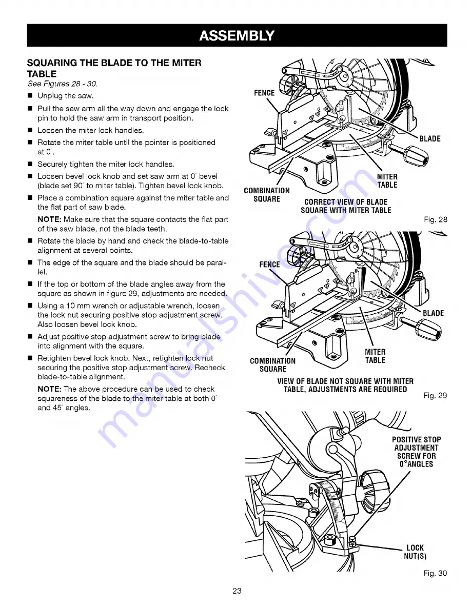 Craftsman 315.212340 Скачать руководство пользователя страница 23