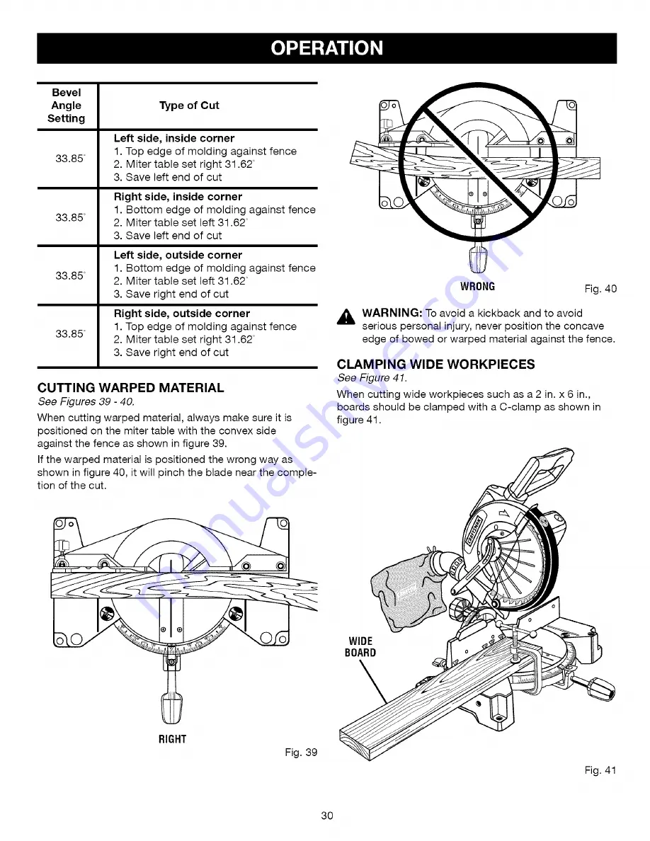 Craftsman 315.212340 Operator'S Manual Download Page 30