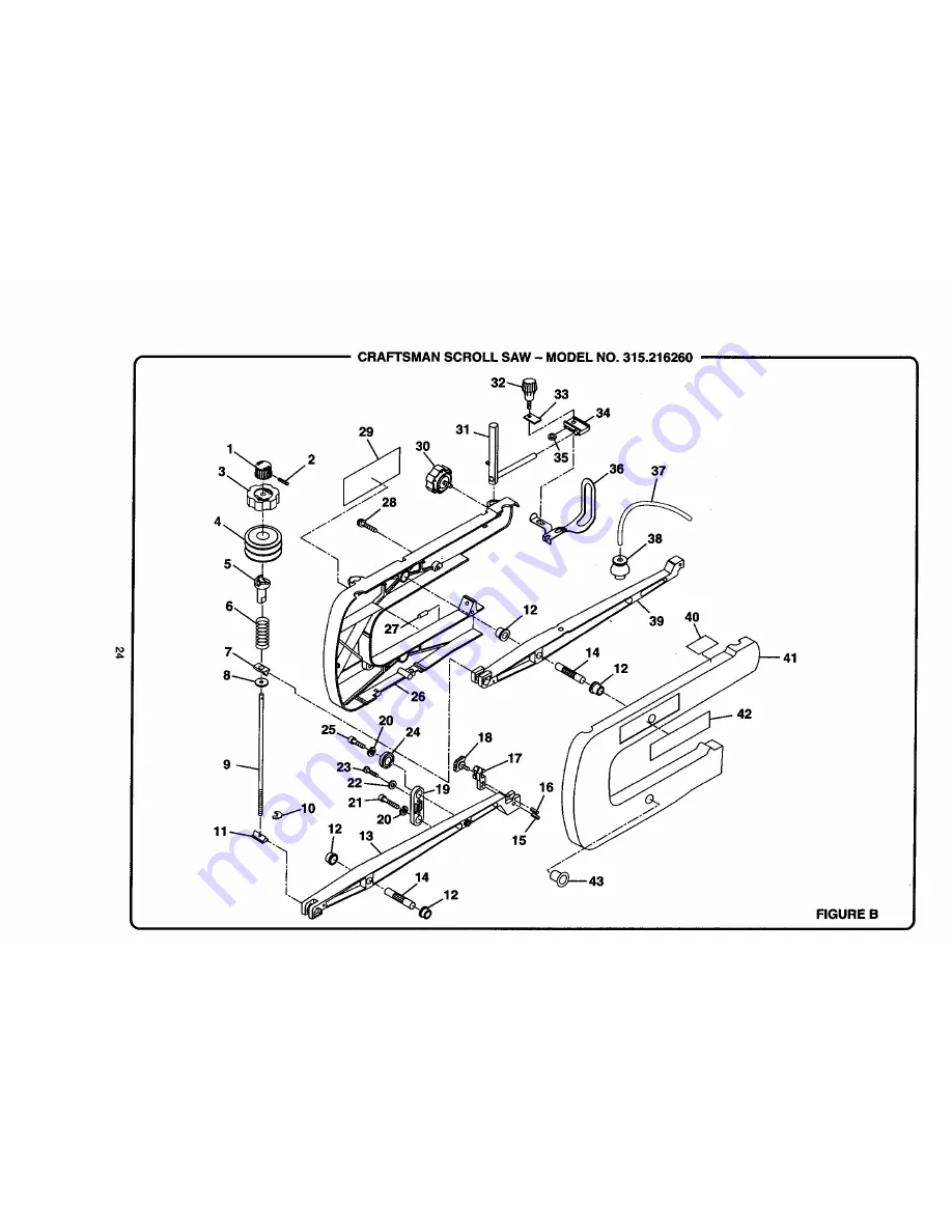 Craftsman 315.216260 Owner'S Manual Download Page 24