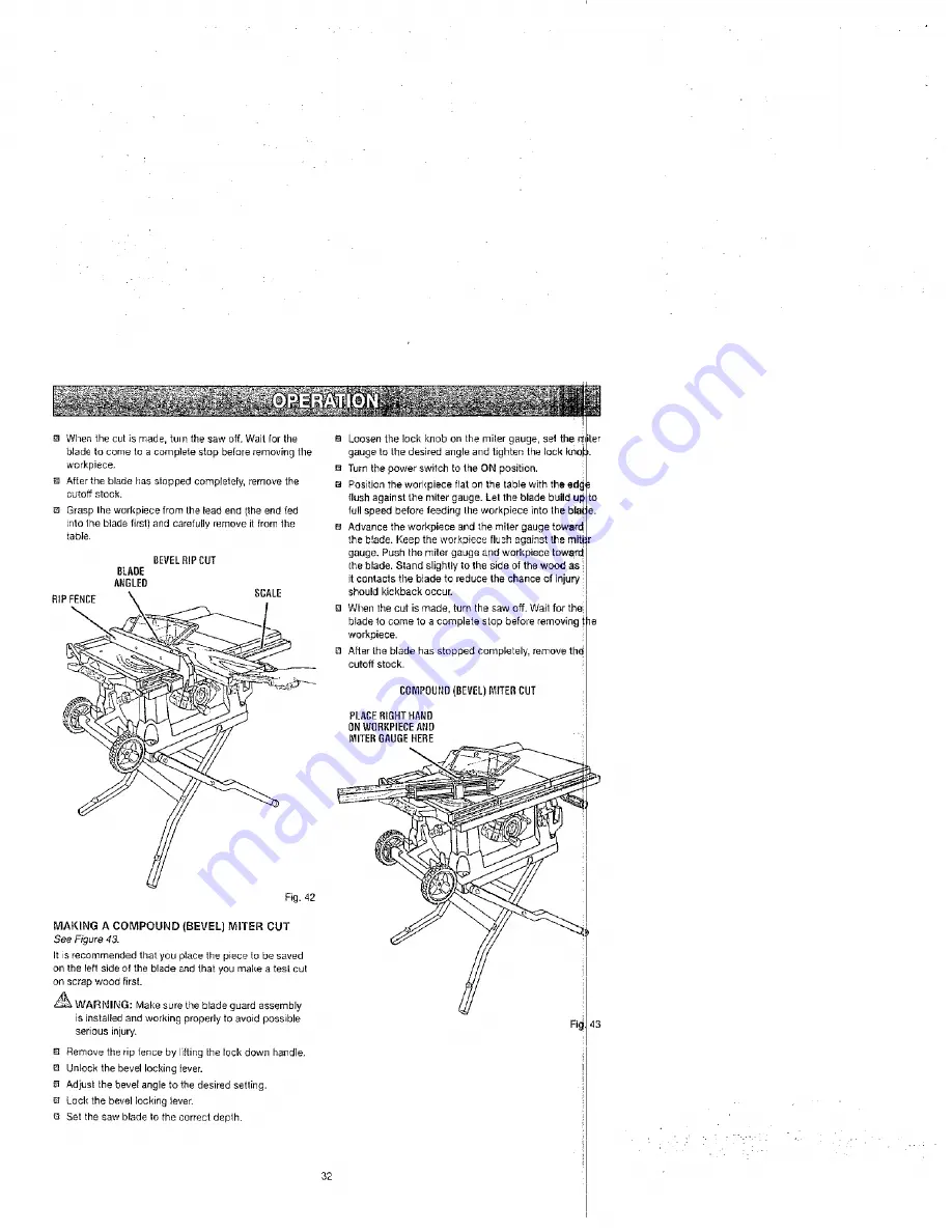 Craftsman 315.218060 Operator'S Manual Download Page 32