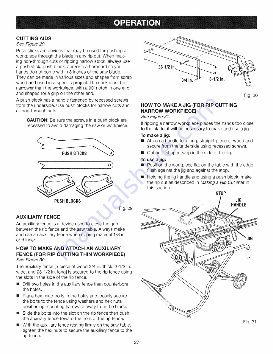 Craftsman 315.218291 Скачать руководство пользователя страница 27