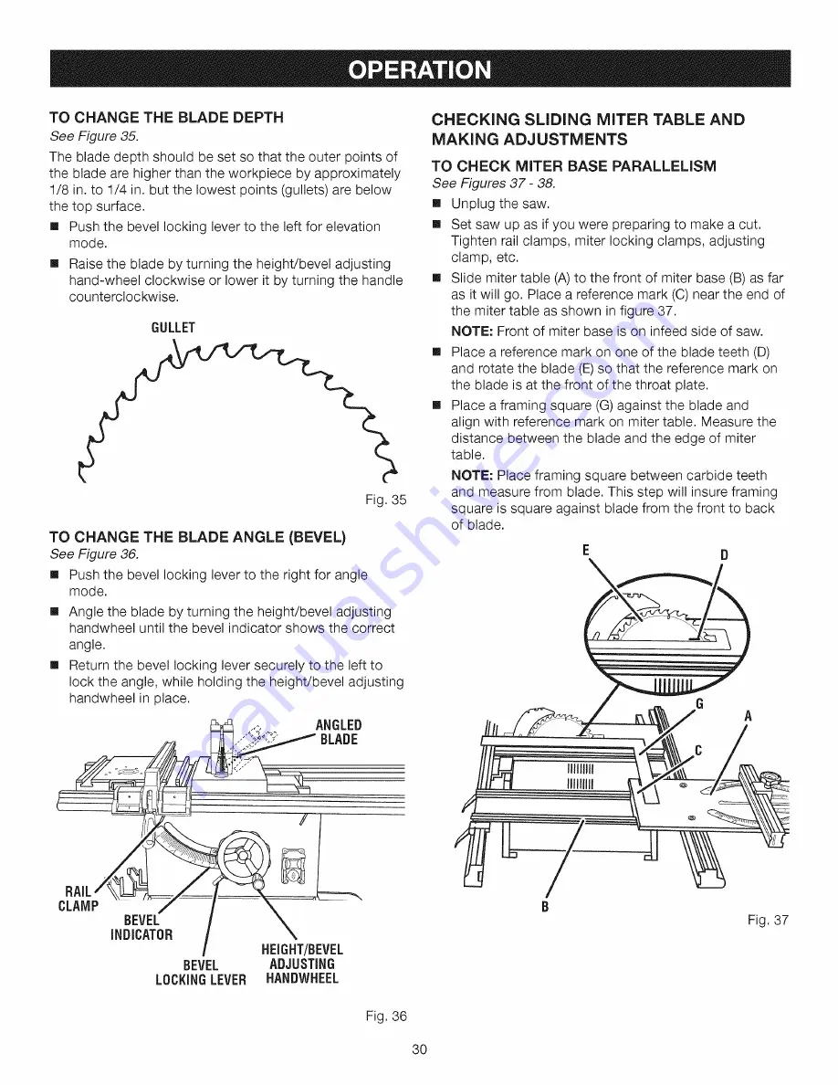 Craftsman 315.218291 Скачать руководство пользователя страница 30