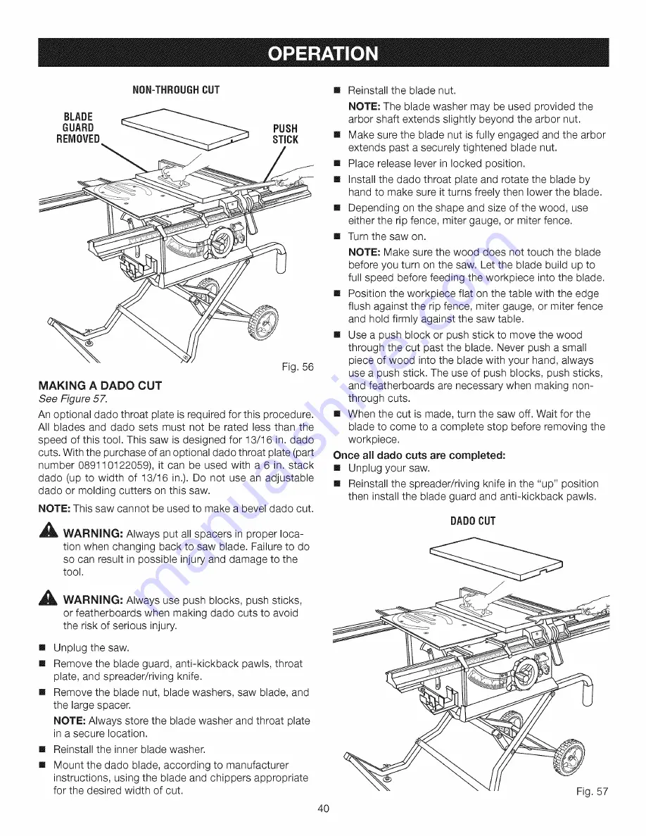 Craftsman 315.218291 Скачать руководство пользователя страница 40