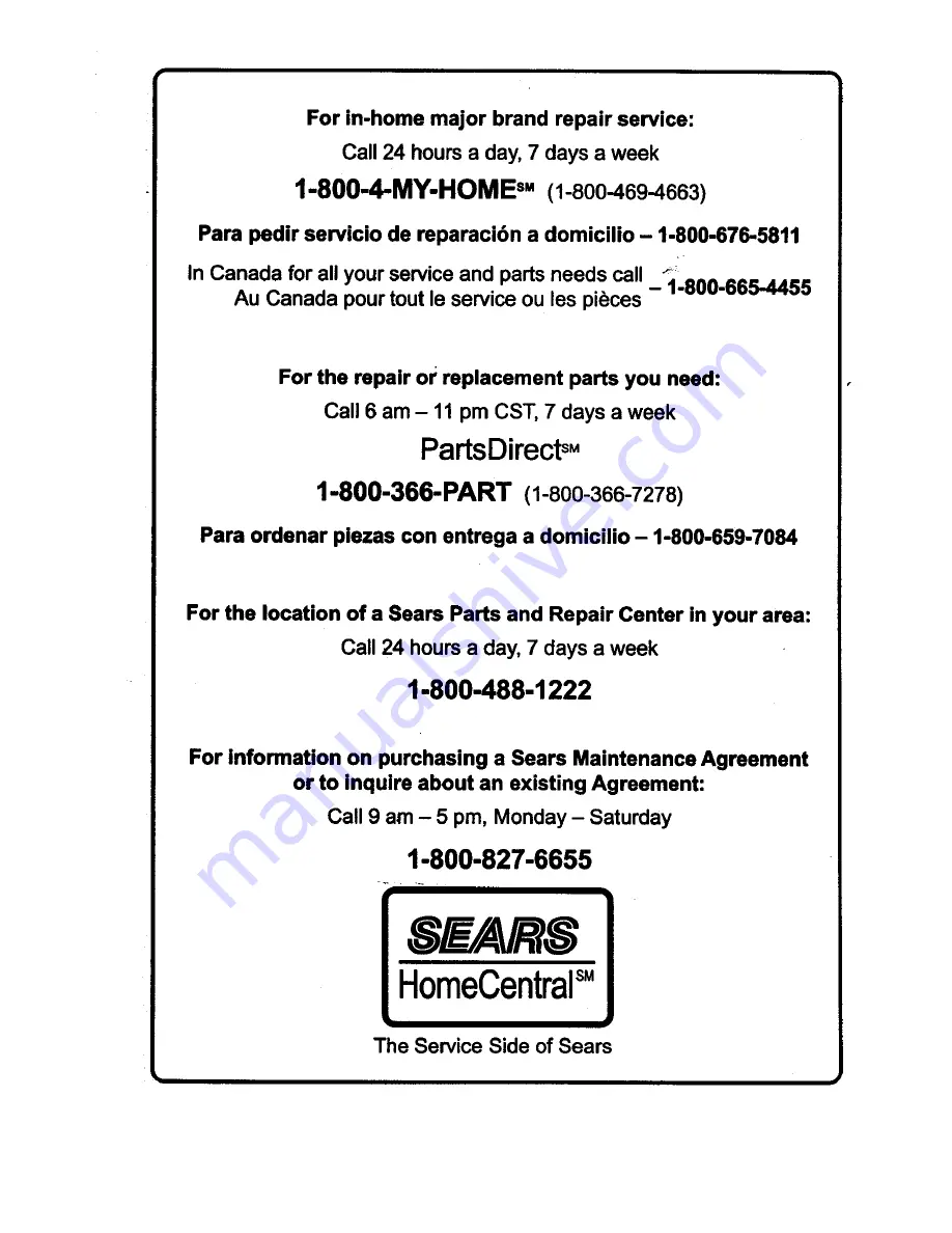 Craftsman 315.220100 Owner'S Manual Download Page 82