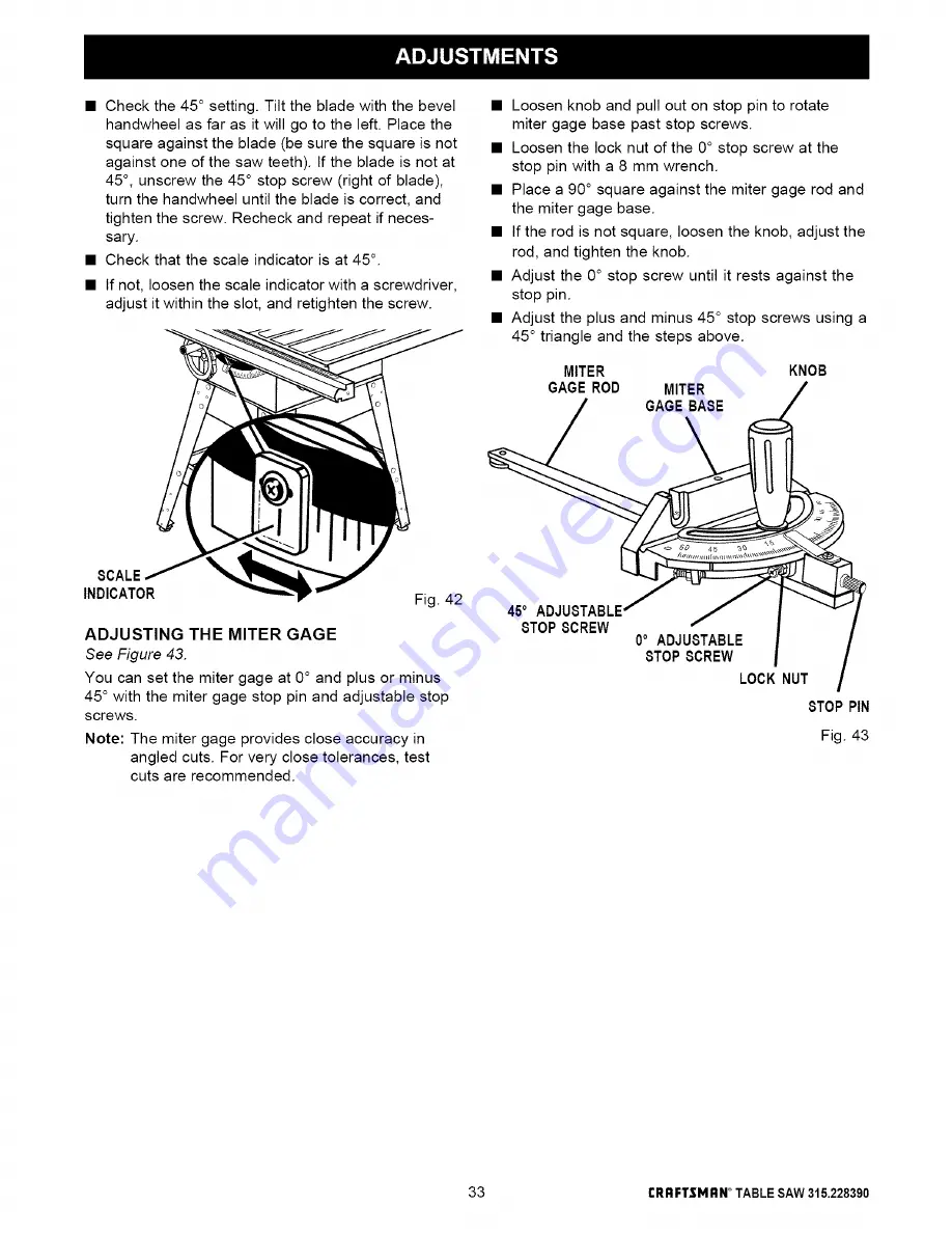 Craftsman 315.22839 Скачать руководство пользователя страница 33