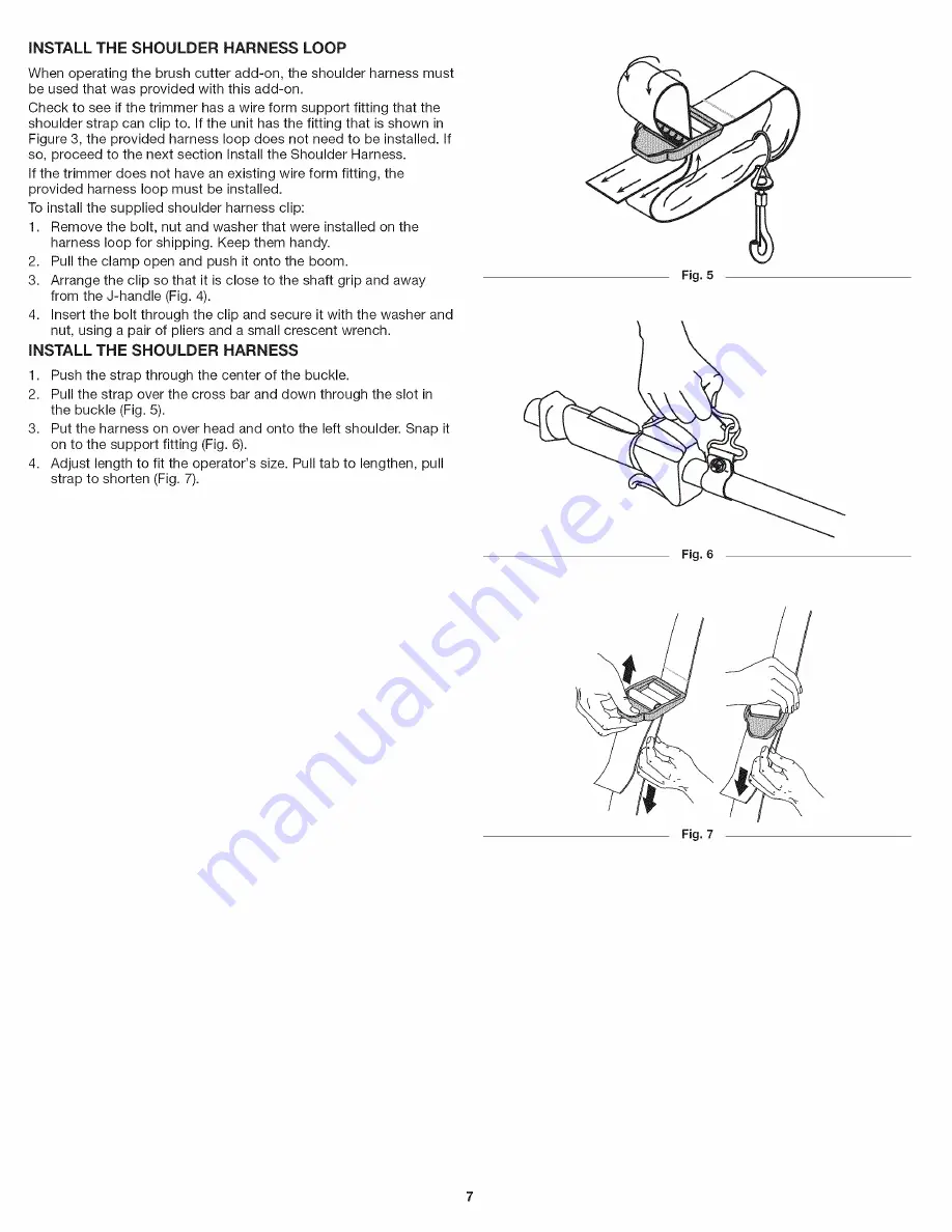 Craftsman 316.792440 Operator'S Manual Download Page 7