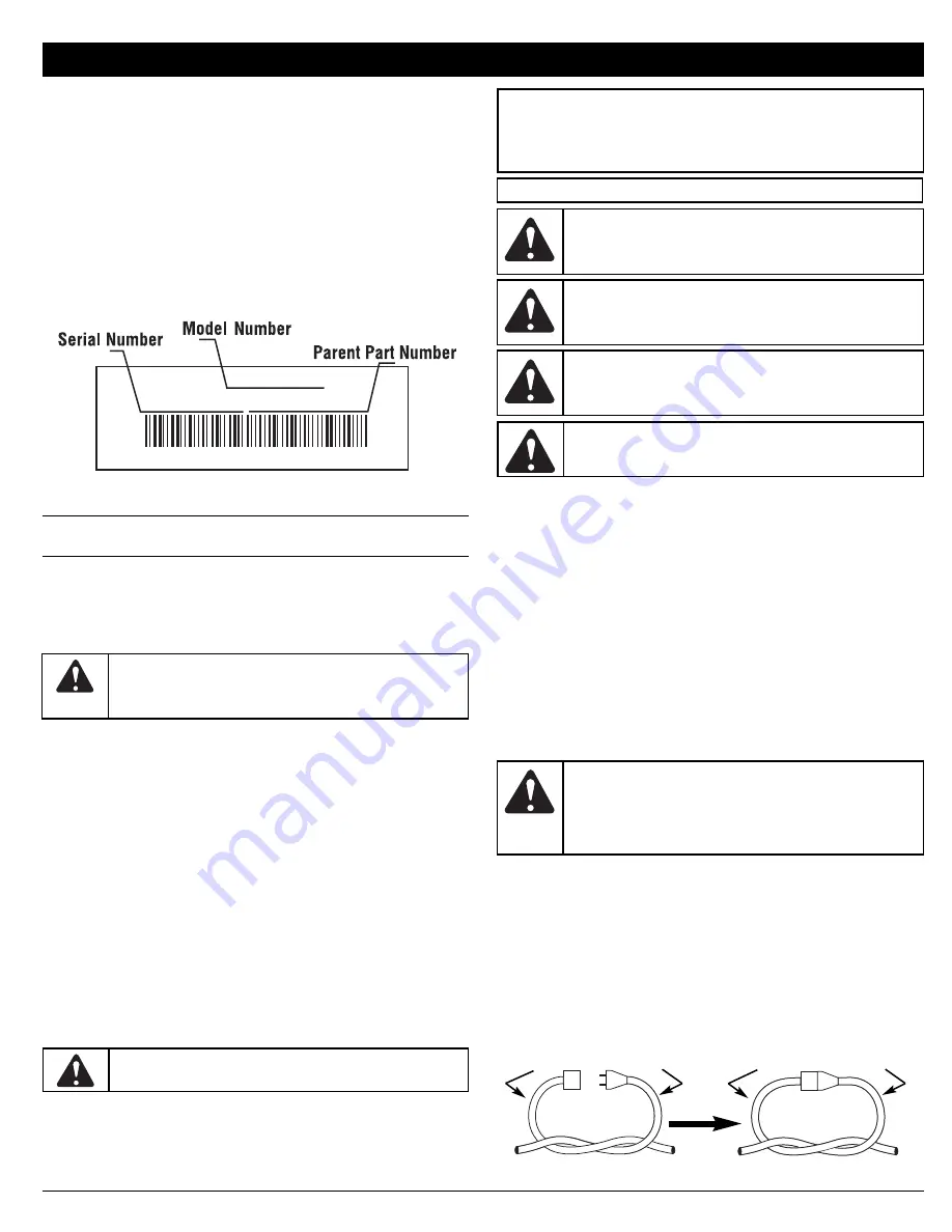 Craftsman 316.79248 Operator'S Manual Download Page 2