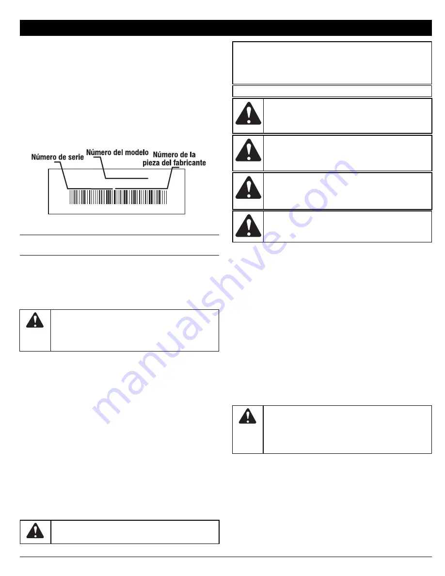 Craftsman 316.79248 Operator'S Manual Download Page 10