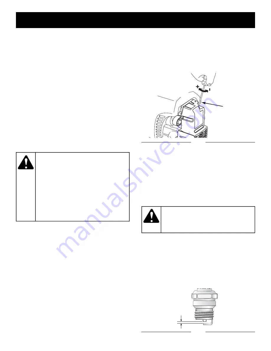 Craftsman 316.79497 Operator'S Manual Download Page 40