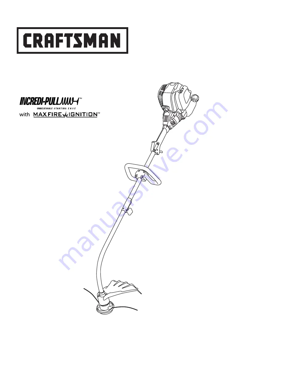 Craftsman 316.79614 Operator'S Manual Download Page 1