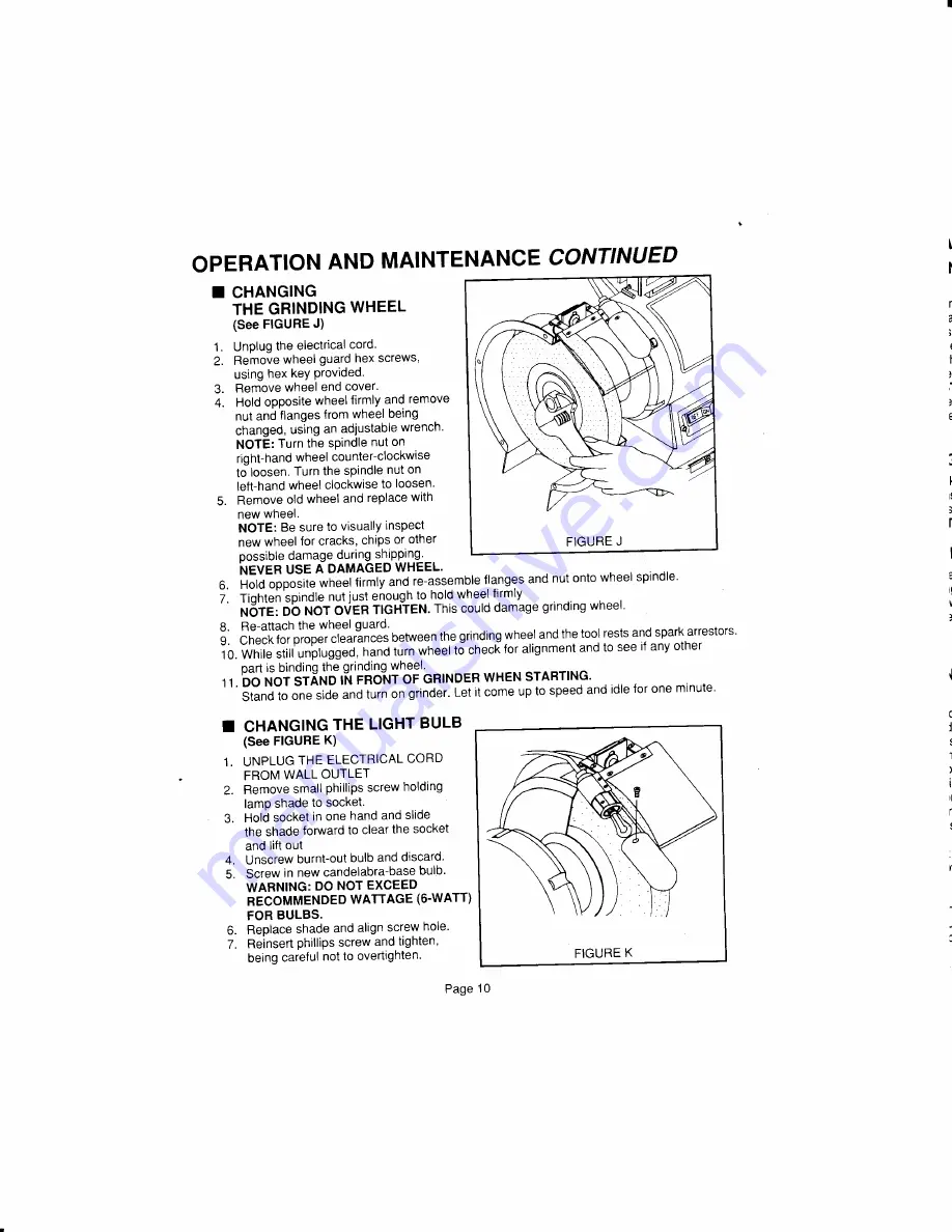 Craftsman 319.190630 Owner'S Manual Download Page 10