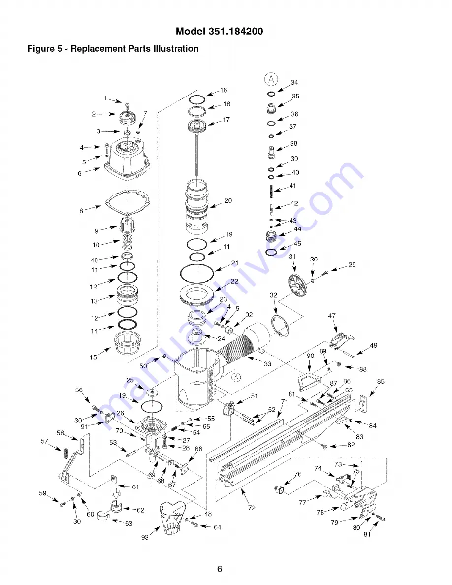 Craftsman 351.184200 Скачать руководство пользователя страница 6