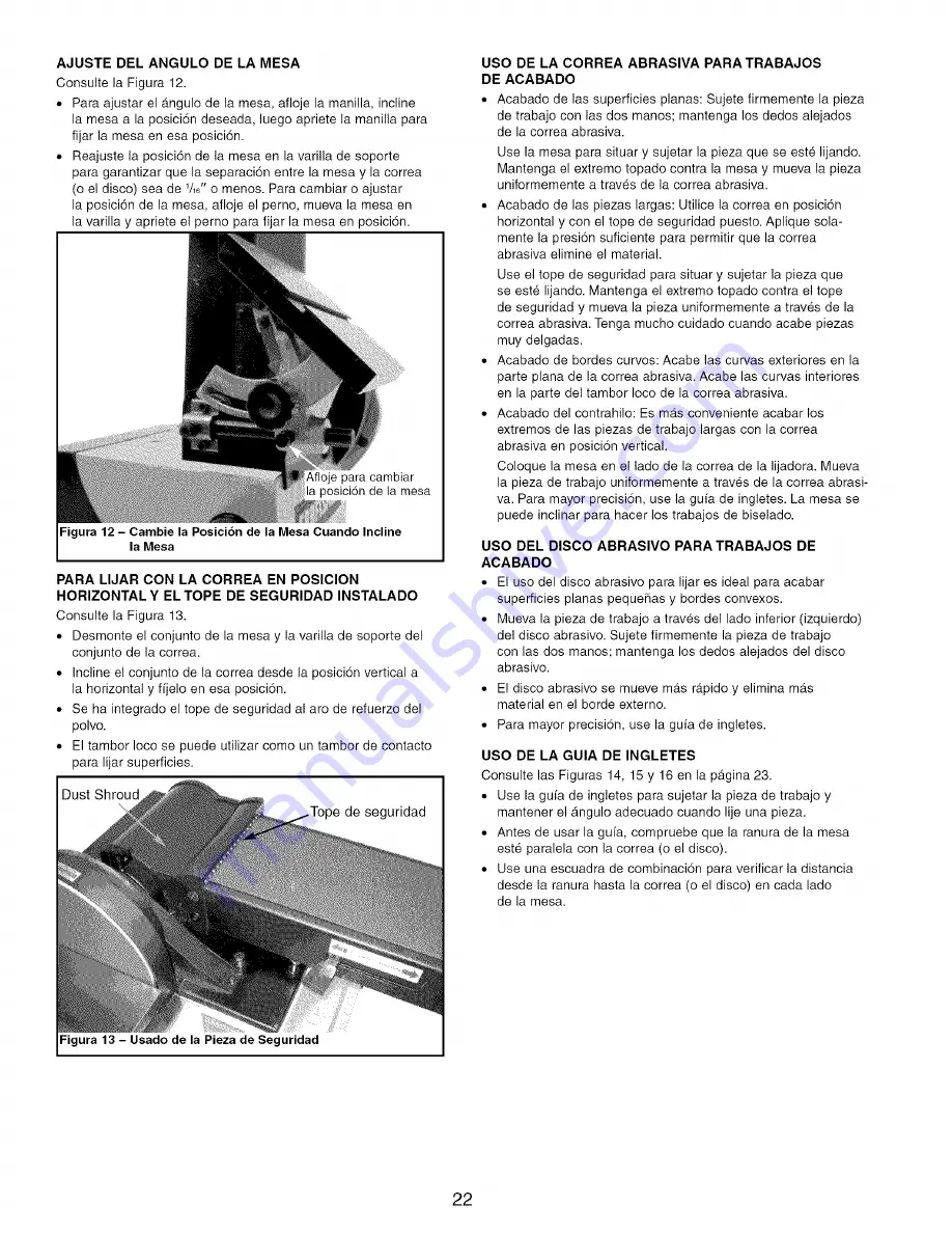 Craftsman 351.217570 Скачать руководство пользователя страница 22