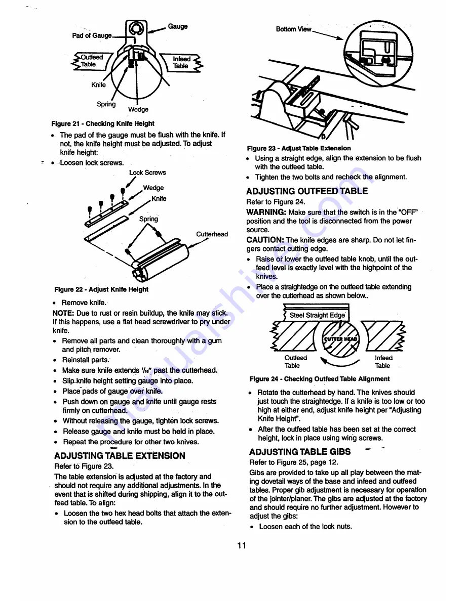 Craftsman 351.227240 Operator'S Manual Download Page 11