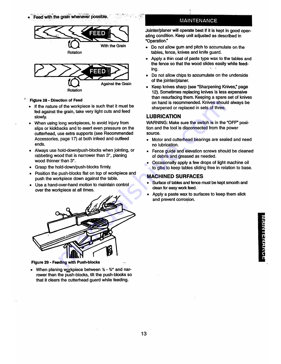 Craftsman 351.227240 Operator'S Manual Download Page 13