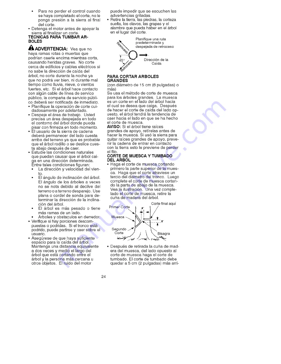 Craftsman 358.341151 Operator'S Manual Download Page 25