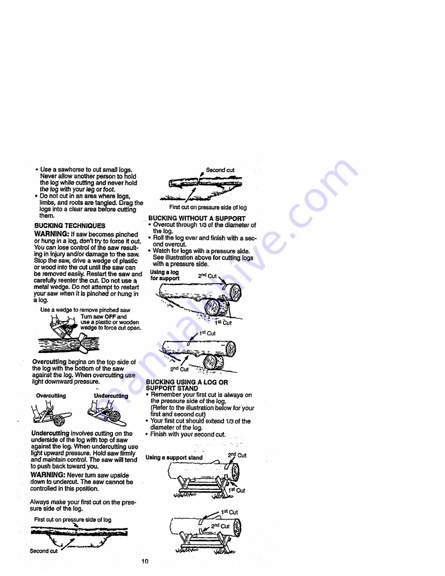 Craftsman 358.351162 Скачать руководство пользователя страница 8