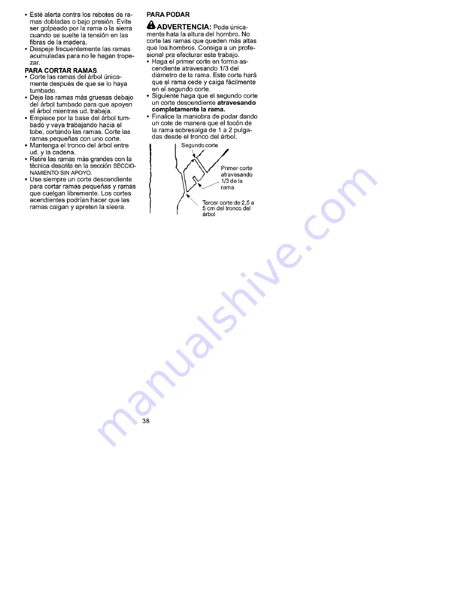 Craftsman 358.360260 Instruction Manual Download Page 36