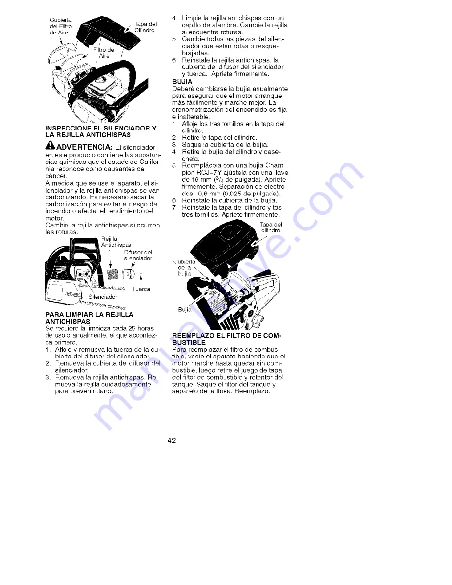 Craftsman 358.360380 Instruction Manual Download Page 40