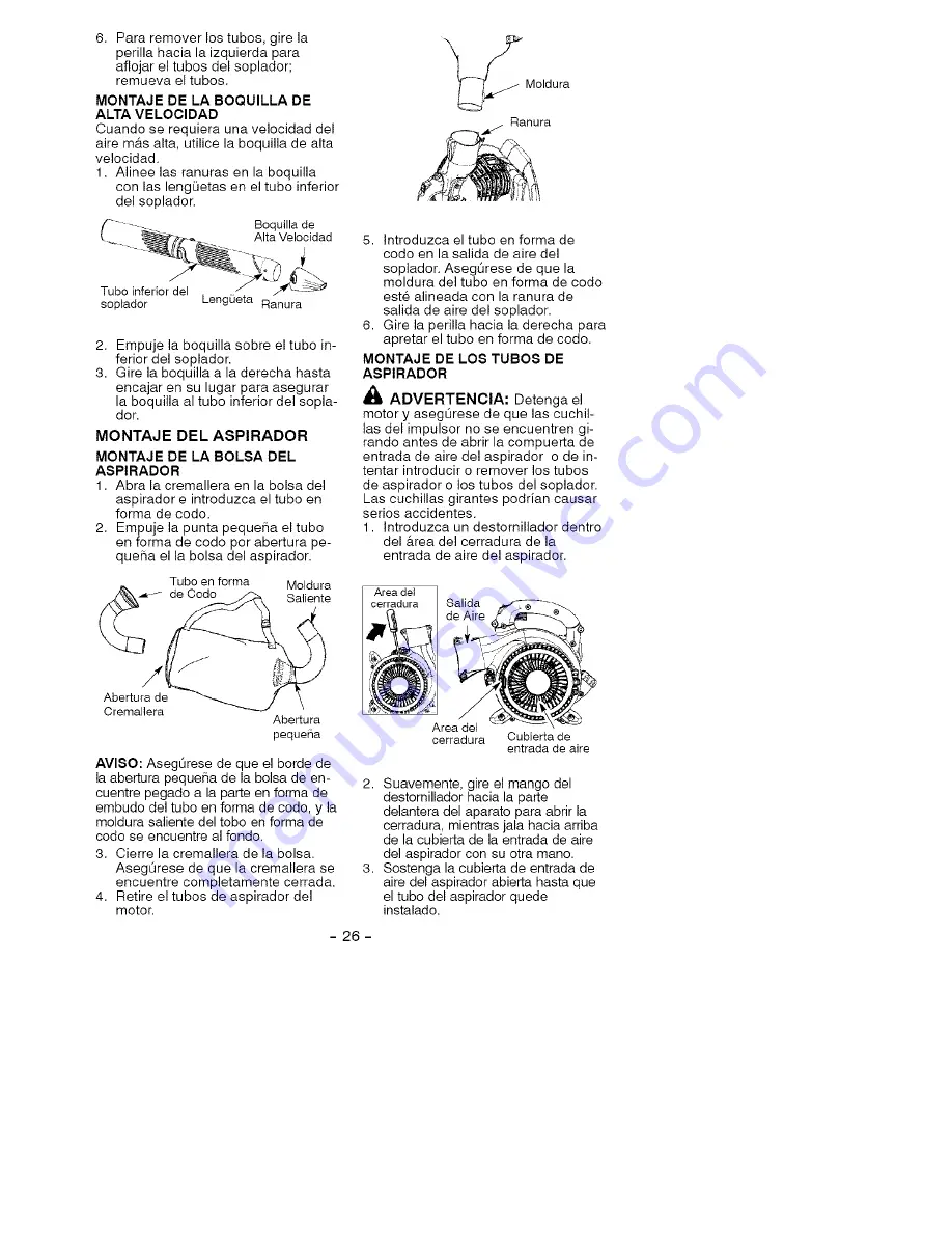 Craftsman 358.794730 Скачать руководство пользователя страница 26