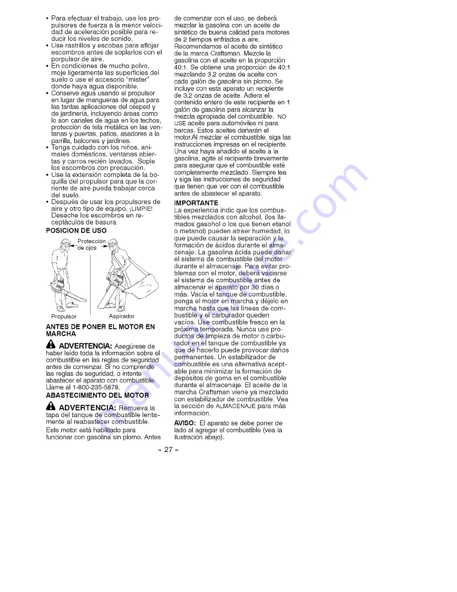 Craftsman 358.794944 Operator'S Manual Download Page 24