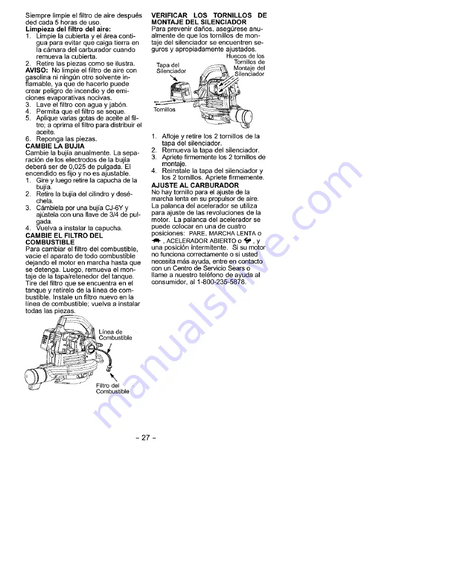 Craftsman 358.797342 Instruction Manual Download Page 24