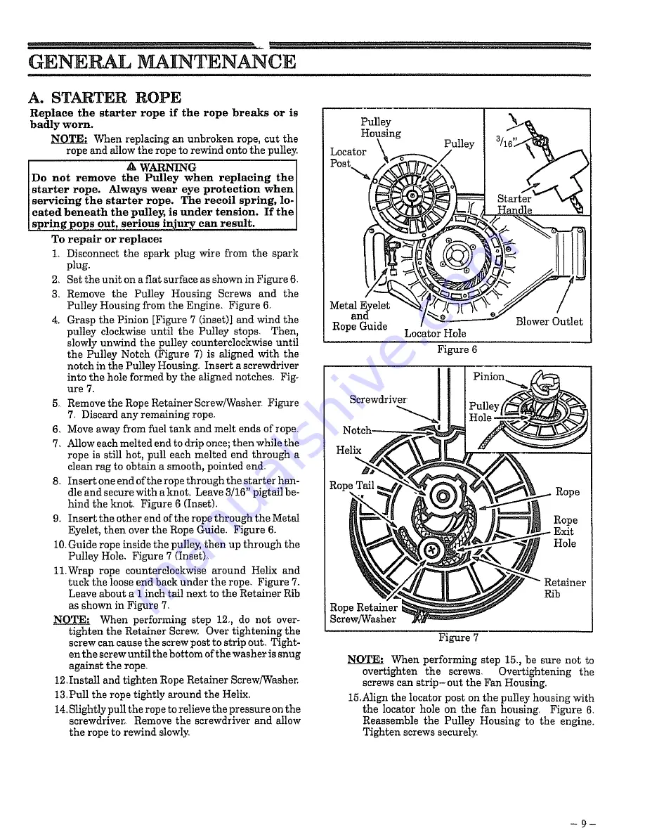 Craftsman 358.797910 Operator'S Manual Download Page 9