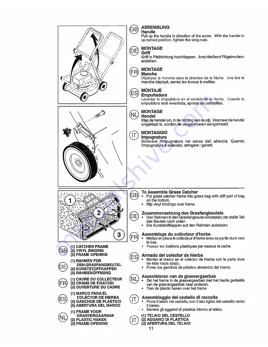 Craftsman 37123 Instruction Manual Download Page 11