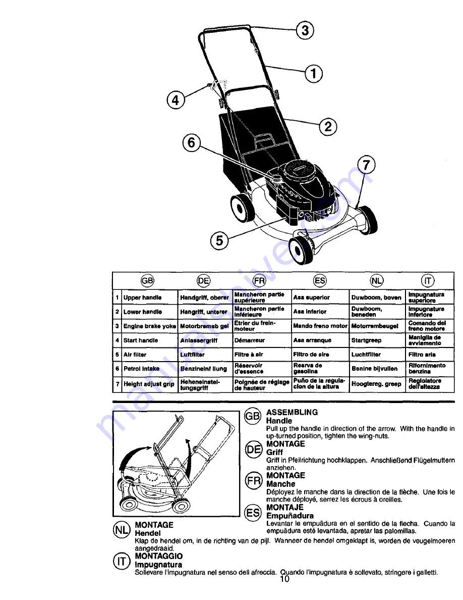 Craftsman 37147 Instruction Manual Download Page 10