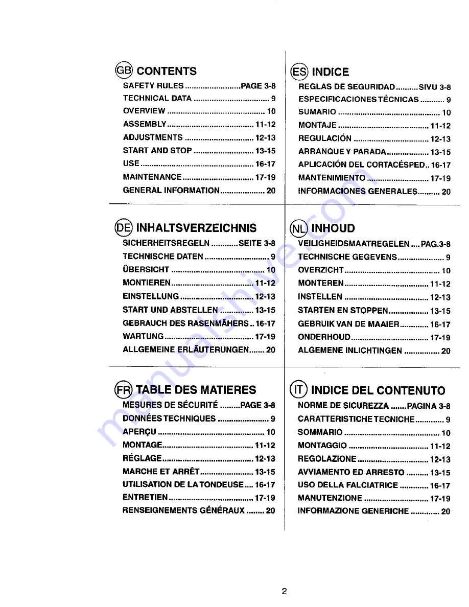 Craftsman 37148 Instruction Manual Download Page 2