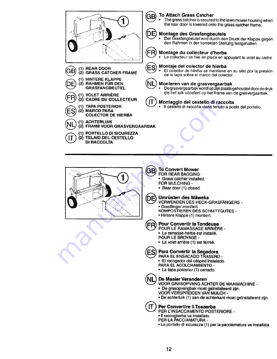 Craftsman 37148 Instruction Manual Download Page 12