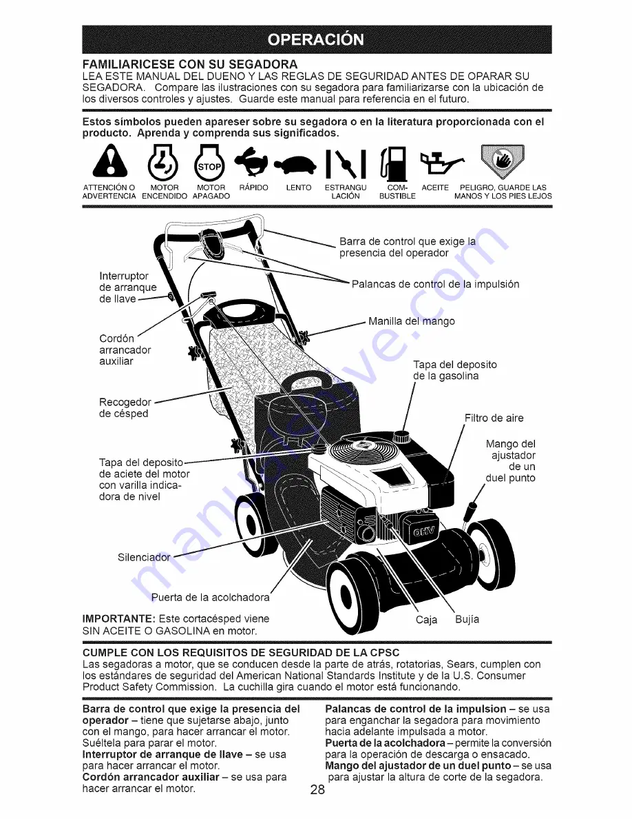 Craftsman 37411 Owner'S Manual Download Page 28