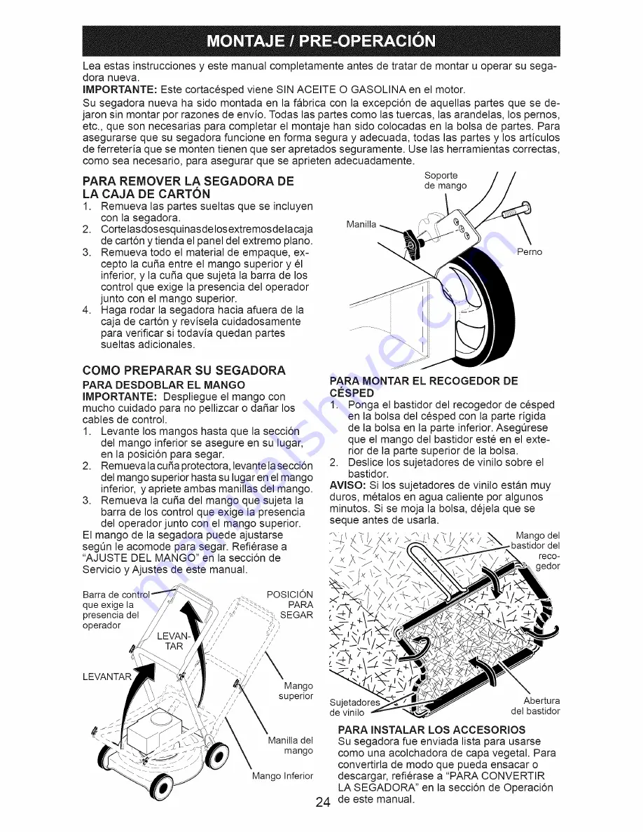 Craftsman 37416 Скачать руководство пользователя страница 24