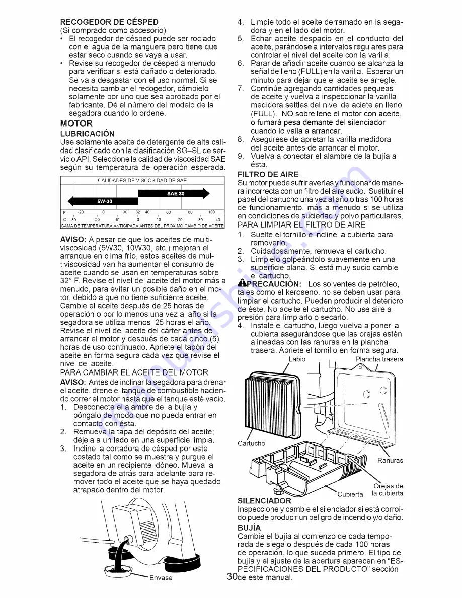 Craftsman 37501 Owner'S Manual Download Page 30