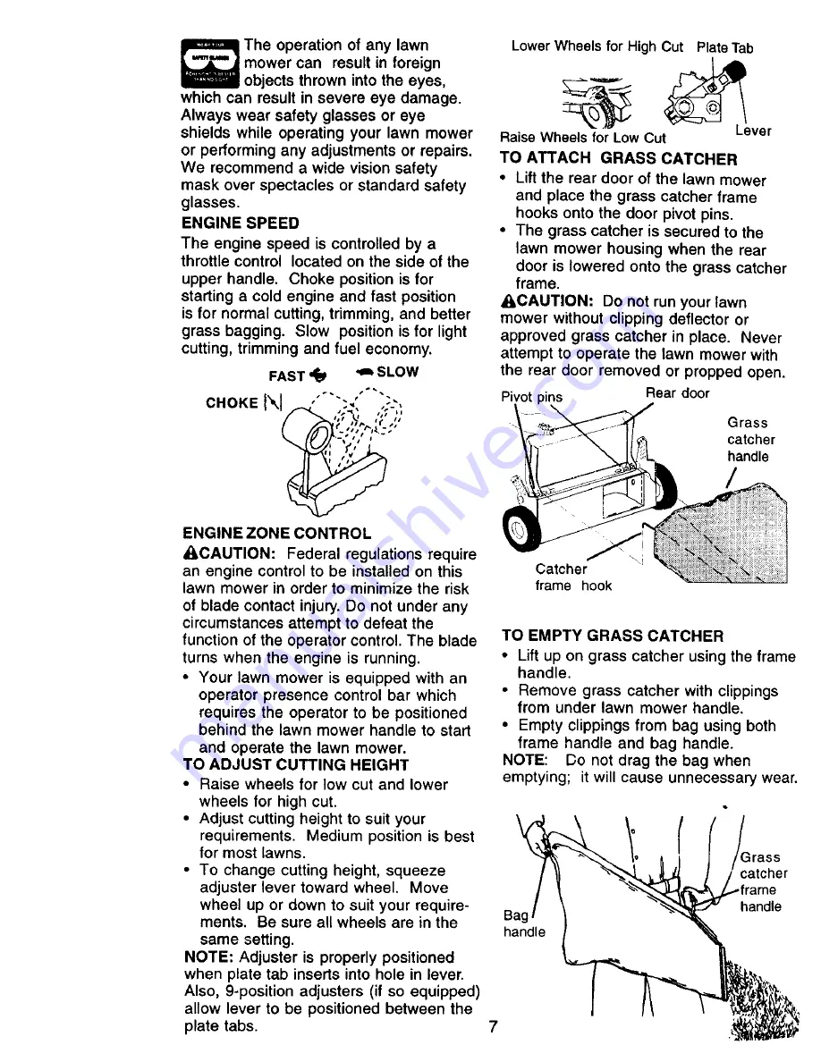 Craftsman 37948 Owner'S Manual Download Page 7