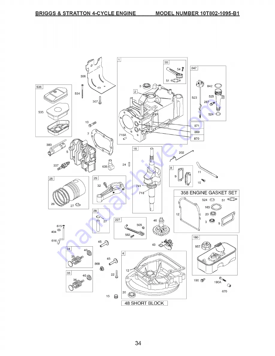 Craftsman 38514 Owner'S Manual Download Page 34