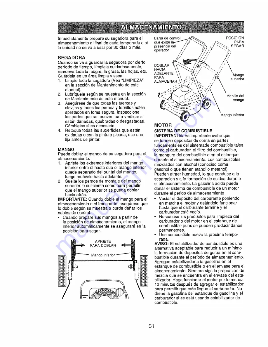 Craftsman 38819 Скачать руководство пользователя страница 31