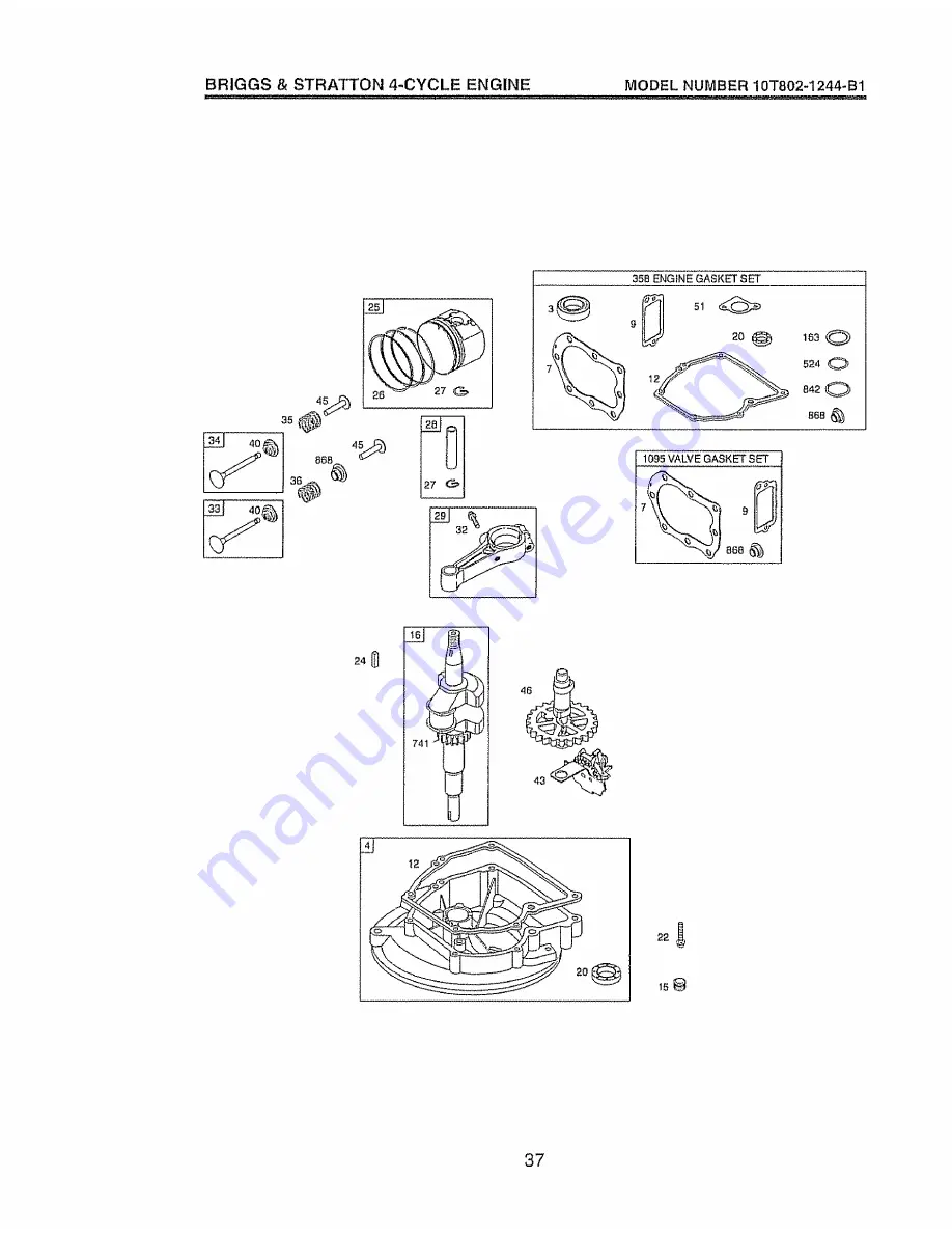 Craftsman 38819 Owner'S Manual Download Page 37